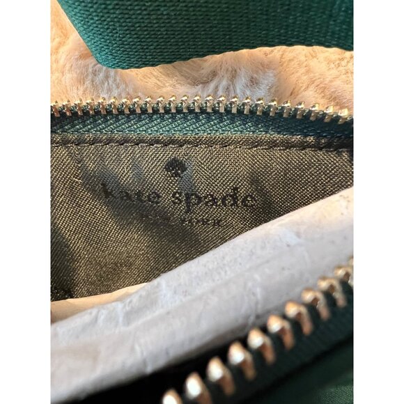 Kate Spade Teal Wristlet Wallet With Card Slot & Detachable Strap - Picture 6 of 10